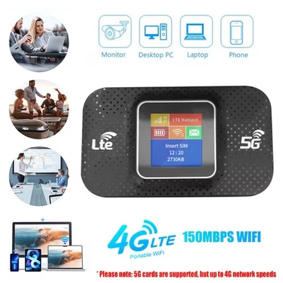 MARKENLOS 4G/5G WLAN-Router mit SIM-Kartensteckplatz 150 Mbit/S WLAN Für Für Lte Mobiler