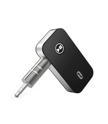 TaoTronics Bluetooth Receiver, Bluetooth 5.0 Wireless Audio Aux Adapter for Car - Image 1 of 4