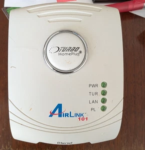 AirLink 101 Powerline Ethernet Adapter Turbo 85Mbps APL8511 UPC:951806000273 - Picture 1 of 3