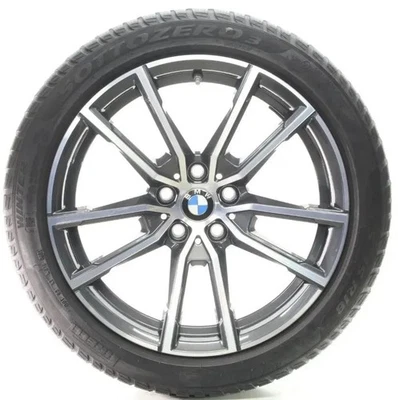 BMW 2er G42 3er G20 G21 Winterräder V-Speiche 780 Pirelli 225/45R18 DOT25 NEU - Bild 1 von 4
