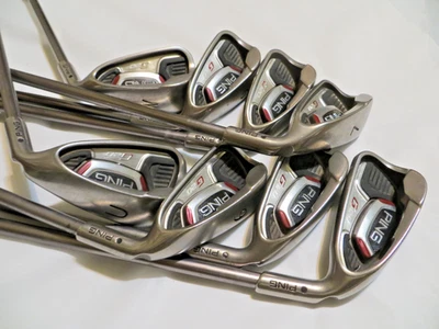 Ping G 20 Iron Set  Black Dot Tfc 169i STIFF Flex Rh 4,5,6,7,8,9,U,W  Rh ⛳️ - Image 1 of 4