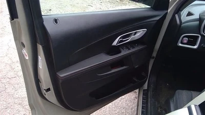 2013 Chevrolet Truck Equinox Driver side Front Inner Door Trim Panel Black - Image 1 of 4