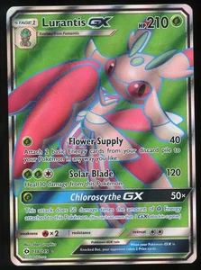 Pokemon TCG Lurantis GX Full Art Ultra Rare Holo 138/149 Sun & Moon Base Set NM - Picture 1 of 2