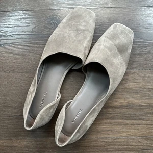 Vince Slip On Gamuza Taupe Cyder Pisos Mujer US 11 EUR 41 - Imagen 1 de 7
