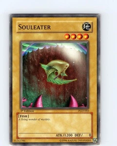 Yu-Gi-Oh TCG Souleater PGD-003 1st Edition Regular Common Card Played LP - Picture 1 of 2
