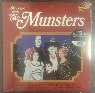 At Home with the Munsters  - Exclusive Blue Vinyl - RSD Day - New & Sealed LP - Image 1 of 3