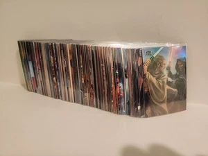 2024 Star Wars Topps Chrome Galaxy Complete Base Set 1-100 W/Darth Maul Set 1-15 - Picture 1 of 2