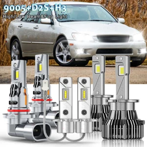 Para For Lexus IS300 2003-2005 Faros delanteros HID/LED+de bombillas antiniebla - Picture 1 of 21