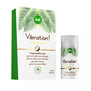 Intt Vegan Coconut Vibration Warm Effect Orgasm Booster Gel 15ml - Picture 1 of 3
