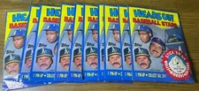 Lot of 10 Packs 1990 Topps Heads Up Baseball Box 24 Pin Ups