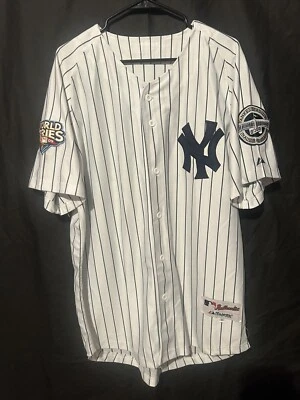 New York Yankees #52 C.C Sabathia Size 50 Majestic Jersey 2009 Inaugural Season - Image 1 of 4