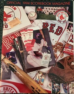 1994 New Britain Red Sox Vs Canton-Akron Indians Program Eastern League - Imagen 1 de 1