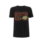Led Zeppelin Zeppelin And Smoke Black Officiel T-Shirt Hommes