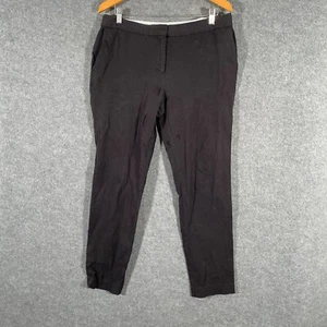 Sportscraft Pants Womens 13 Juniors Black Trousers Chinos Tapered Leg Office Z18 - Picture 1 of 13