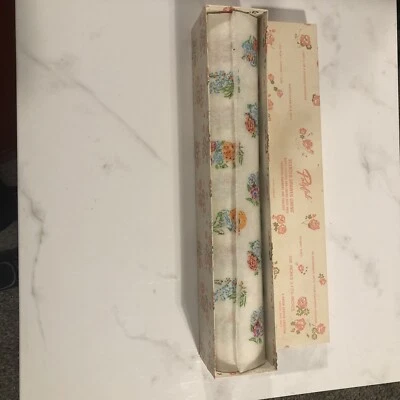 Vintage Karen Carson Polyfab Scented Drawer Lining 84” Downy Soft Floral - Image 1 of 4