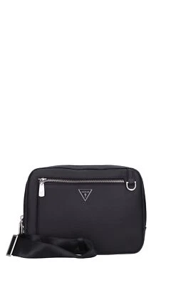 HMECSAP3398 Borse a spalla o tracolla GUESS Uomo Nero BF0036_GUES - Imagen 1 de 3