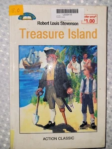 Treasure Island. Robert Louis Stevenson. 1994. Action Classic. Paperback - Picture 1 of 12