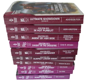 Lot 10 Harlequin Colton 911 Romance Suspense Books - Picture 1 of 2