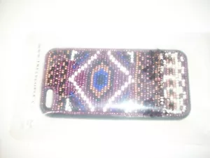 FREE PEOPLE BROWN BEADED PHONE CASE FOR iPHONE 5/5S - NEW - Picture 1 of 2