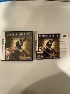 Captain America: Super Soldier (Nintendo DS) Complete In BoX CIB Manual Included - Picture 1 of 6
