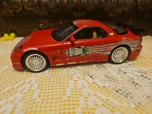 1993 Fast and Furious Mazda RX-7  Racing Champions 1/24 Scale NICE  CAR  - Picture 1 of 23