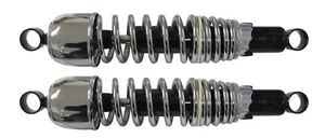 Shock Absorbers Rear Chrome For Yamaha DT 400 B 1975 (400 CC) - Picture 1 of 1
