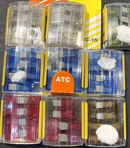 45 Buss BP, BP/ATC30, BP/ATC25, BP/ATC15, ATC Fuse Assortment 5a 10a 15a 25a 30a - Picture 1 of 6