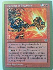 Hammer of Bogardan - MTG 1x NM - Mirage 97 WC Seattle
