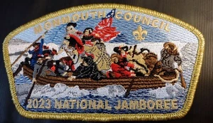 BSA MONMOUTH COUNCIL OA 71 2023 JAMBOREE PATCH CSP WASHINGTON GMY ONLY 82 MADE!! - Picture 1 of 2