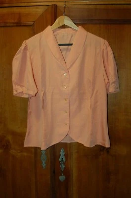 Camicetta seta, Rosa,usata, vedi misure - Immagine 1 di 4