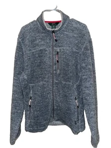 Woolrich Full Zip Fleece Jacket Men’s Size Large - Picture 1 of 5