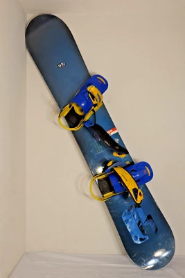 Snowboard PALMER Vintage Raro Azul Clásico 64" Largo con Fijaciones Burton Mission Foto 1 de 4