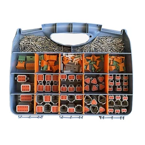 Neu 400 Stck. Deutsch DT Stecker Stecker Kit für 14-16 AWG gestanzte Kontakte Kit - Bild 1 von 2