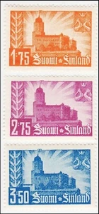 Vyborg Ocupación Rusa 29.8.41 Castillo Viborg Karelia Segunda Guerra Mundial Finlandia MNH 1941 - Imagen 1 de 1