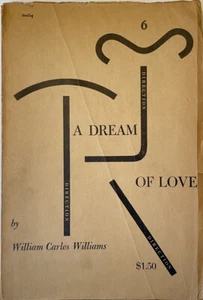 1948 William Carlos Williams A DREAM OF LOVE New Direction 6 Alvin Lustig Design - Bild 1 von 13
