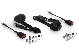 3 puntos cinturón de seguridad para VW Escarabajo 1200-1300-1302-1303 1500 juego 2 unidades. Nuevo - Imagen 1 de 2