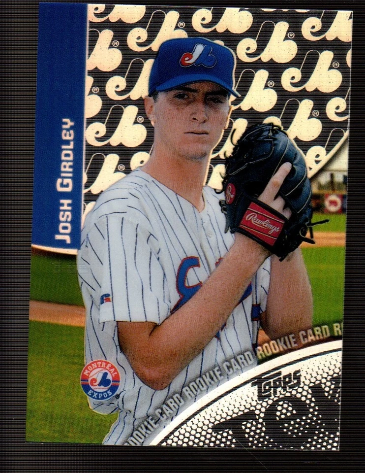 2000 Topps Tek Pattern 5 #43 Josh Girdley RC SERIAL #187/2000 MONTREAL EXPOS  - Image 1 of 2