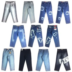 JEANS DE DISEÑO, ESTILO SURTIDO, HOLGADOS DE LA VIEJA ESCUELA, JEANS LARGOS DENIM PARA HOMBRE GRUPO-1  - Imagen 1 de 19