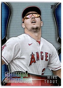 2022 Topps Sweet Shades #SS-7 MIKE TROUT  Los Angeles Angels Baseball