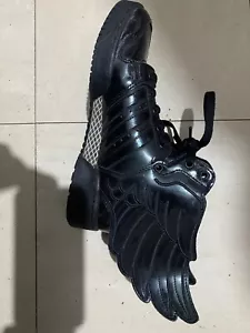 Adidas Jeremy Scott wings 2.0 scarpe da ginnastica vernice nere - Foto 1 di 7