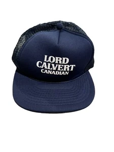 Hat Cap LORD CALVERT Canadian Whiskey Trucker Adjustable Snapback Liquor - Picture 1 of 5