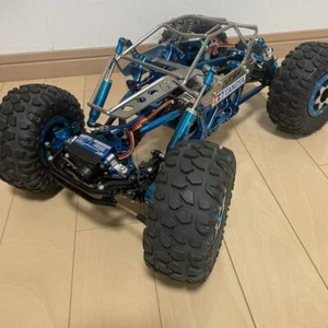 "Tamiya 1/10 CR-01 Crawler 4WS with Option No.1 Tube Frame - Custom Pipe Chassis - Photo 1 sur 9