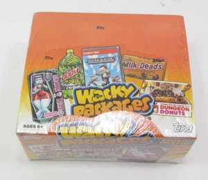 Wacky Packages 2013 serie totalmente nueva caja sellada de fábrica 24 paquetes como nuevo - Imagen 1 de 3