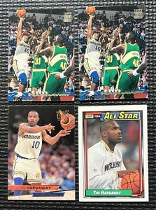 Tim Hardaway 4 Card Lot - Warriors - Picture 1 of 2