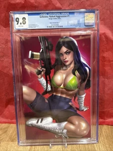 GEHENNA NAKED AGGRESSION 1 JOSH BURNS 616 Virgin B LTD 500 Cgc 9.8 Graded Comic - Picture 1 of 3