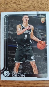 Egor Demin 208 2025 Topps NBA Basketball  - Picture 1 of 1