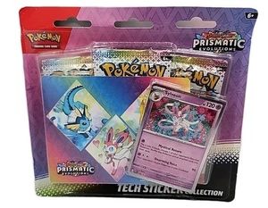 Pokemon SV8.5 Scarlet and Violet Prismatic Evolutions Tech Sticker Collection | - Picture 1 of 6