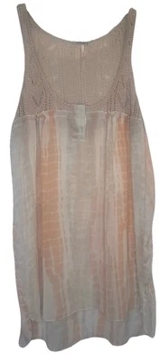 Blusa Top Free People Para Mujer Susquehanna Crochet Transparente Fluida Sin Mangas Talla M Foto 1 de 4