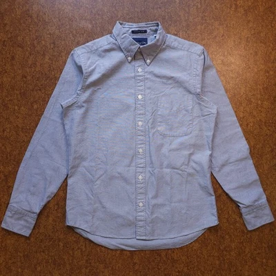 LNWOT IG Beams x Thomas Mason Made in Japan ELS Cotton Oxford Shirt Gray Medium - Image 1 of 4