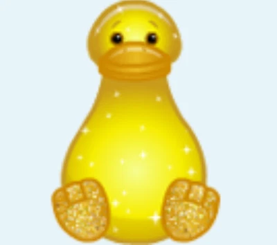 Webkinz Mystical Golden Googles RARE PROMO duck platypus bird Virtual code msgd - Image 1 of 2